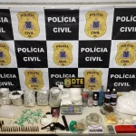 Polícia Civil desarticula laboratório de drogas e prende suspeito em Feira de Santana