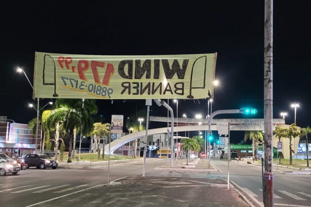 Prefeitura combate a poluição visual e retira das ruas 200 peças publicitárias ilegais