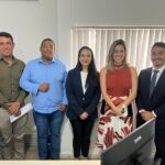 Presidente da OAB Feira e advogados da Comarca de Conceição do Jacuípe se reúnem com juíza titular