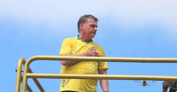 O discurso de Bolsonaro na manifestação pela anistia