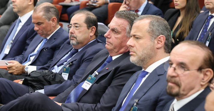 Bolsonaro chega ao STF para acompanhar julgamento