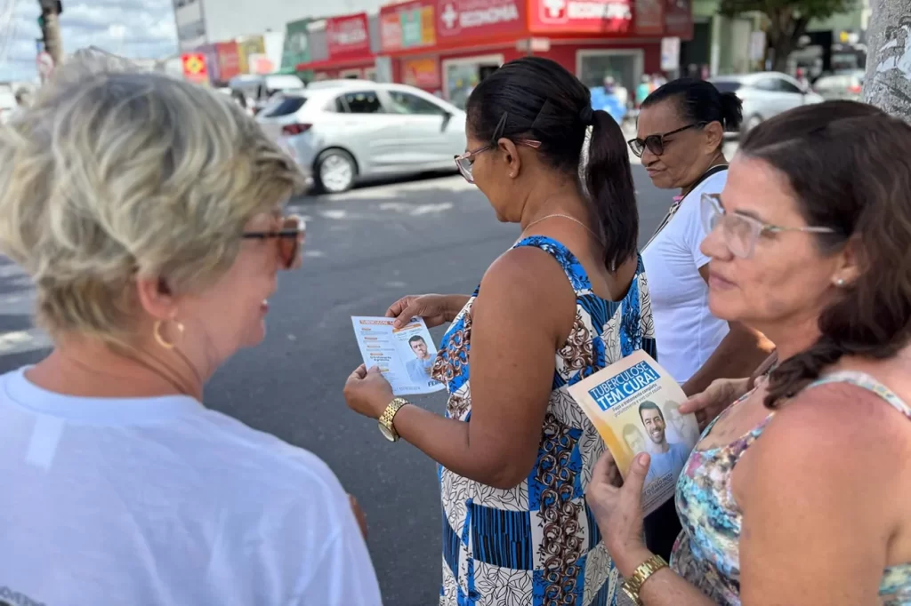 Mobilização da Saúde alerta a população no combate à Tuberculose