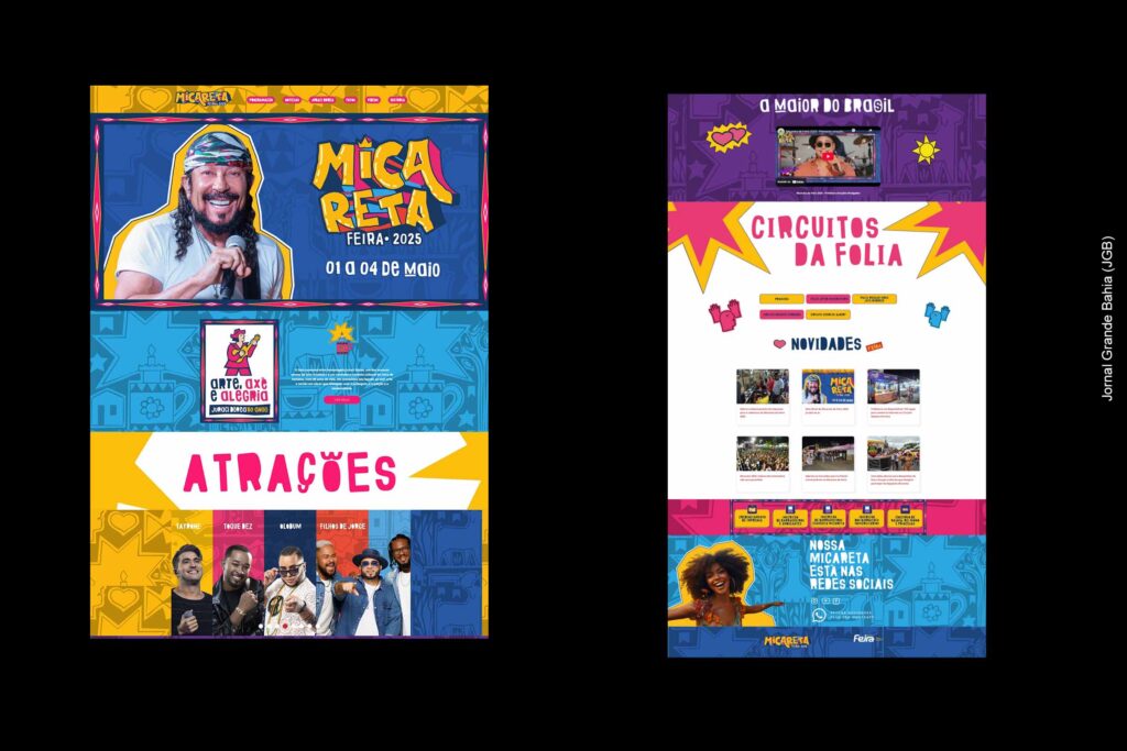 Secretário Joilton Freitas apresenta site oficial da Micareta 2025 de Feira de Santana, que homenageia Juraci Dórea e reúne informações da festa