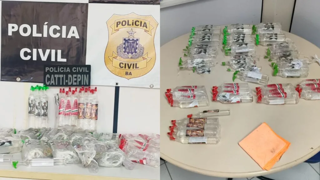 Polícia Civil apreende frascos com lança-perfumes que seriam vendidos na Micareta de Feira de Santana