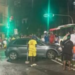 Cinco torcedores são atropelados nas imediações da Fonte Nova após clássico Ba-Vi