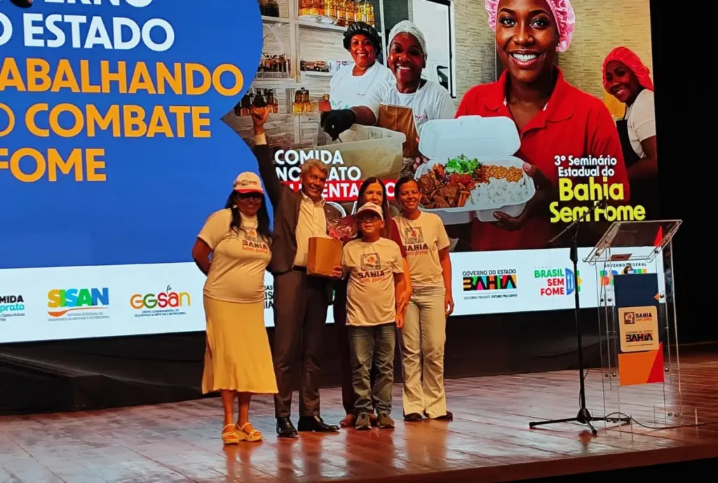 Bahia Sem Fome: governador entrega kits de cozinhas comunitárias e reforça combate à fome em Feira de Santana