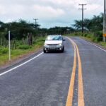Anguera: Estrada que liga sede ao distrito de Guaribas é pavimentada