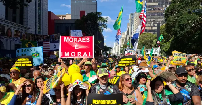 Críticas ao STF, apoio a Bolsonaro e eleições 2026 marcam discursos no ato ‘Justiça já’