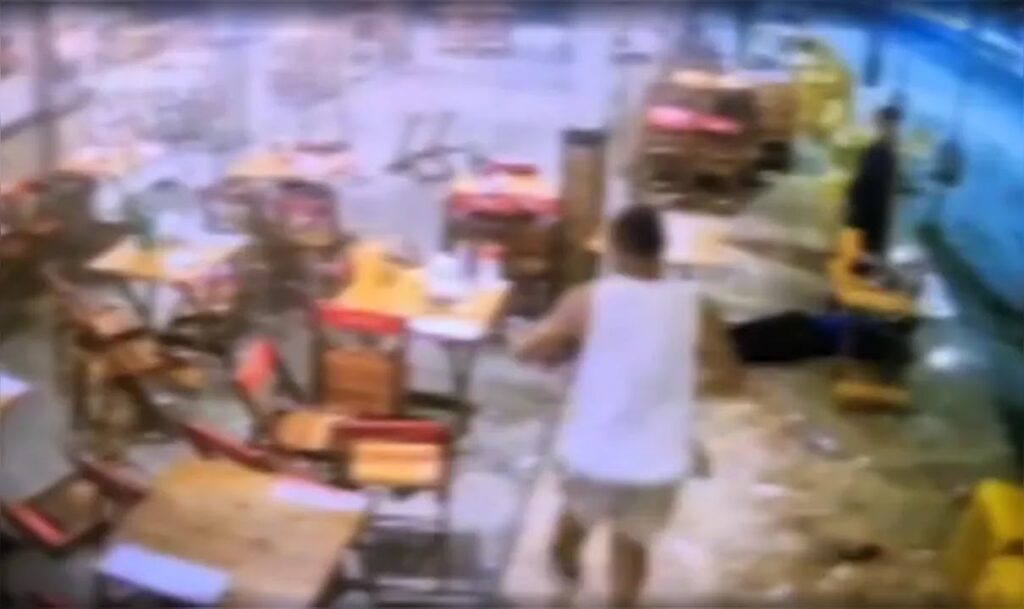 PM que atirou em bar na Fraga Maia se entrega à polícia e é preso por tentativa de homicídio