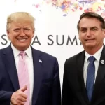 Bolsonaro agradece defesa de Trump contra ‘perseguição política’