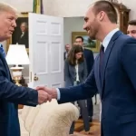 Eduardo Bolsonaro diz que manifestação de Trump é apenas o primeiro passo