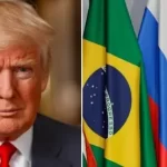 Trump volta a ameaçar Brics e diz que grupo ‘vai acabar muito rapidamente’