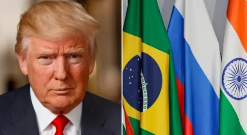 Trump volta a ameaçar Brics e diz que grupo ‘vai acabar muito rapidamente’