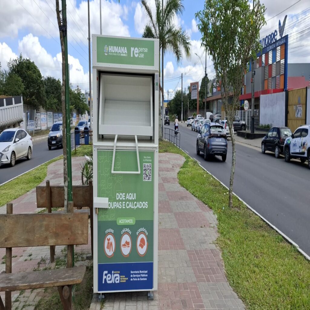 Feira de Santana ganha projeto “Repense, Reuse” com 26 pontos de coleta de roupas usadas