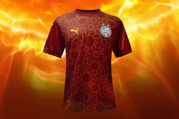 Bahia apresenta novo uniforme 3 com design que celebra a identidade nordestina