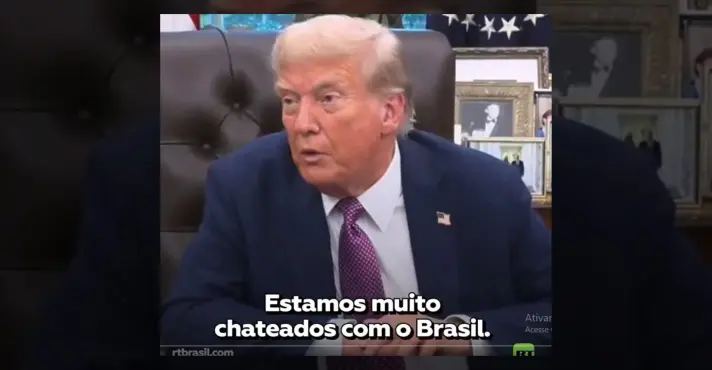 Esquerda radical’, diz Trump, em crítica ao governo brasileiro