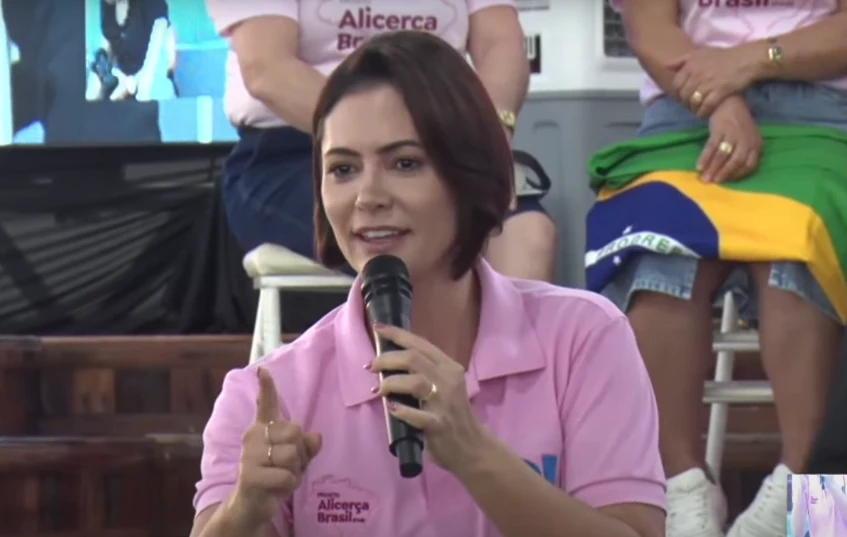 “Não quero ser presidente, quero ser primeira-dama”, diz Michelle
