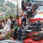 Vários corpos achados na mata estavam com roupa camuflada