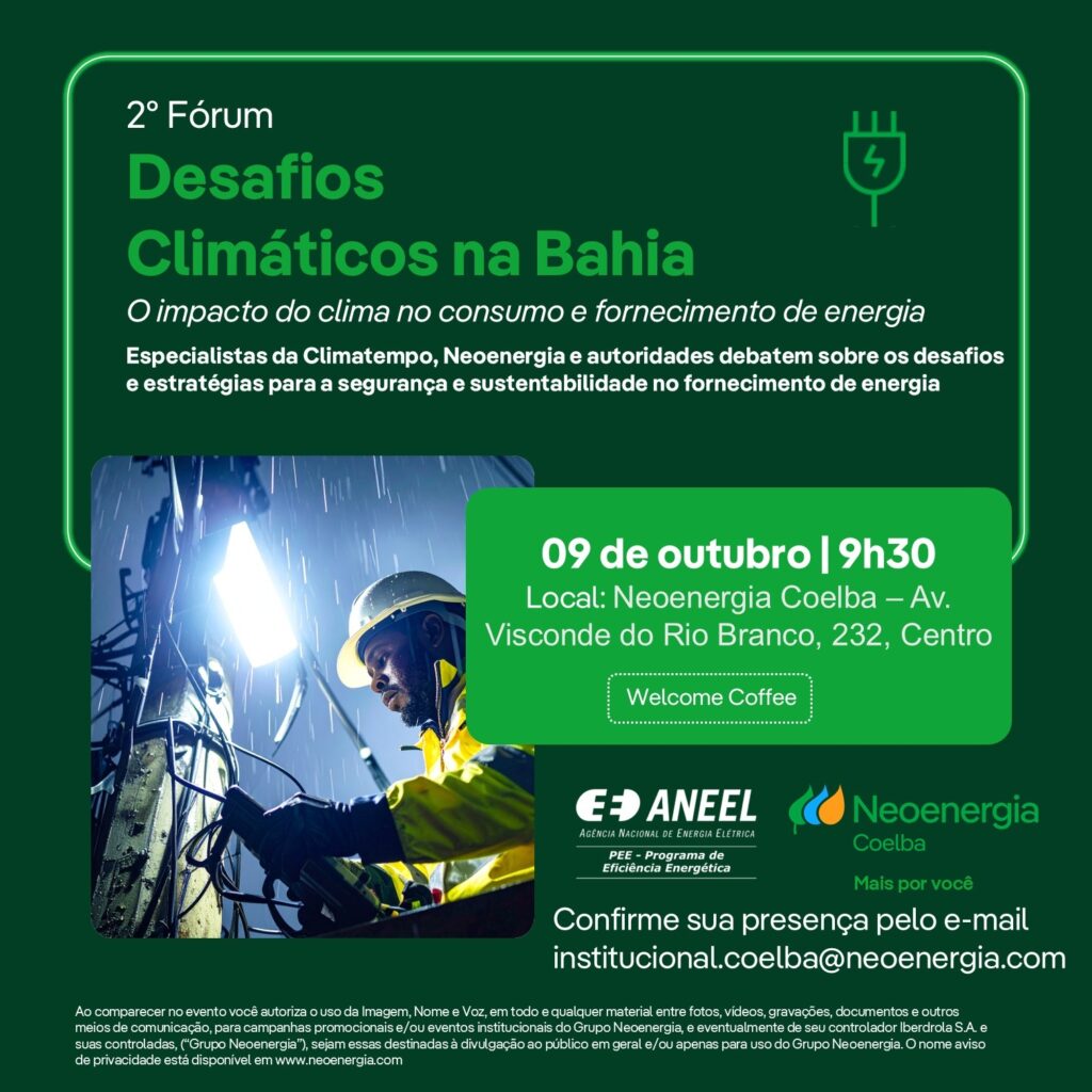 2º Fórum Desafios Climáticos na Bahia