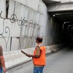 SMT interdita túnel da avenida Maria Quitéria para reparos após chuvas