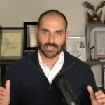Alcolumbre invalida voto remoto de Eduardo Bolsonaro em sessão do Congresso