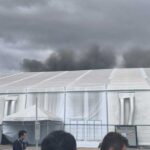 Incêndio atinge pavilhões da COP30 e provoca evacuação da Blue Zone