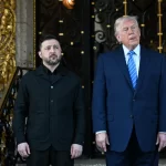 Com Zelensky, Trump diz que acordo está em estágio final
