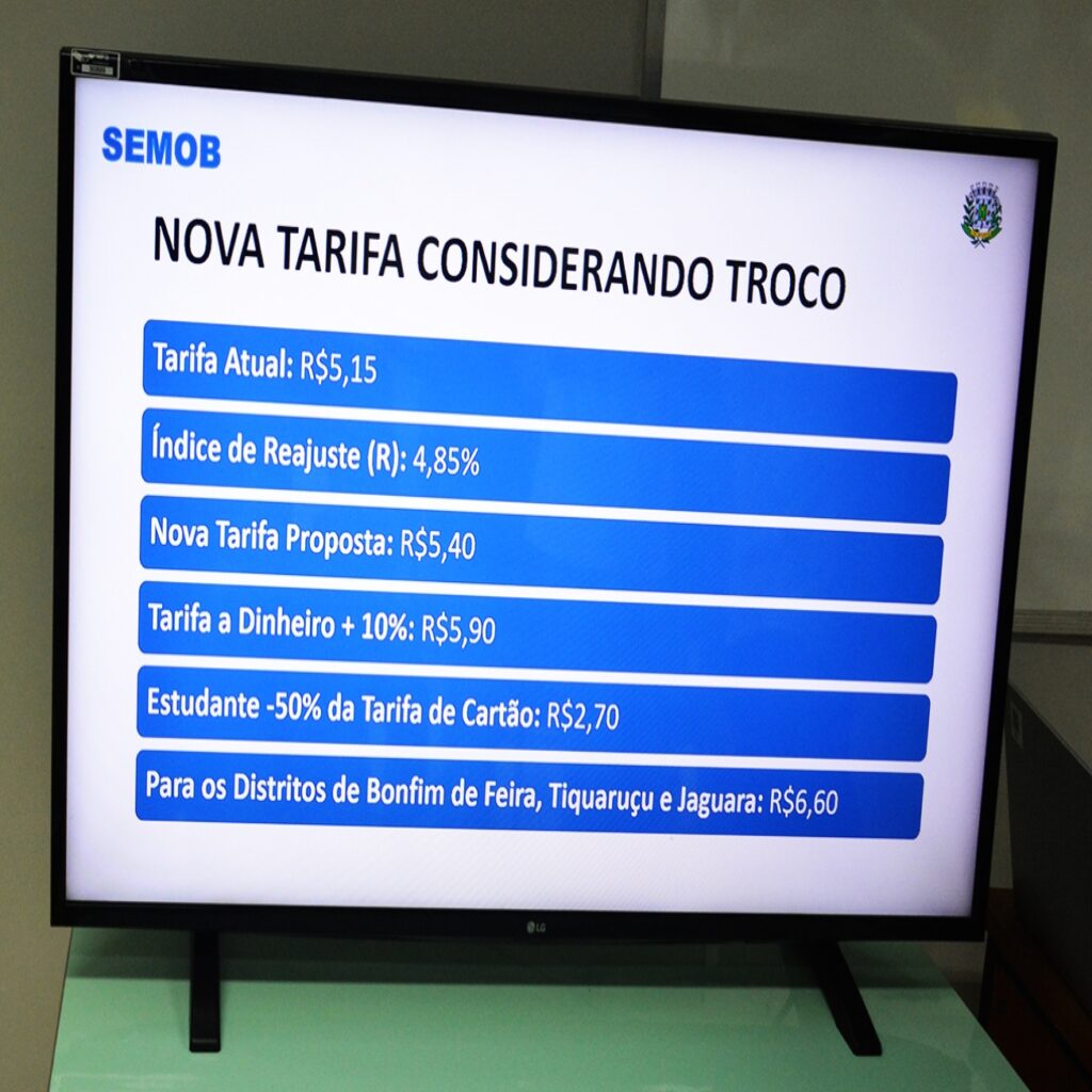 Conselho de Transporte define novo valor da passagem urbana