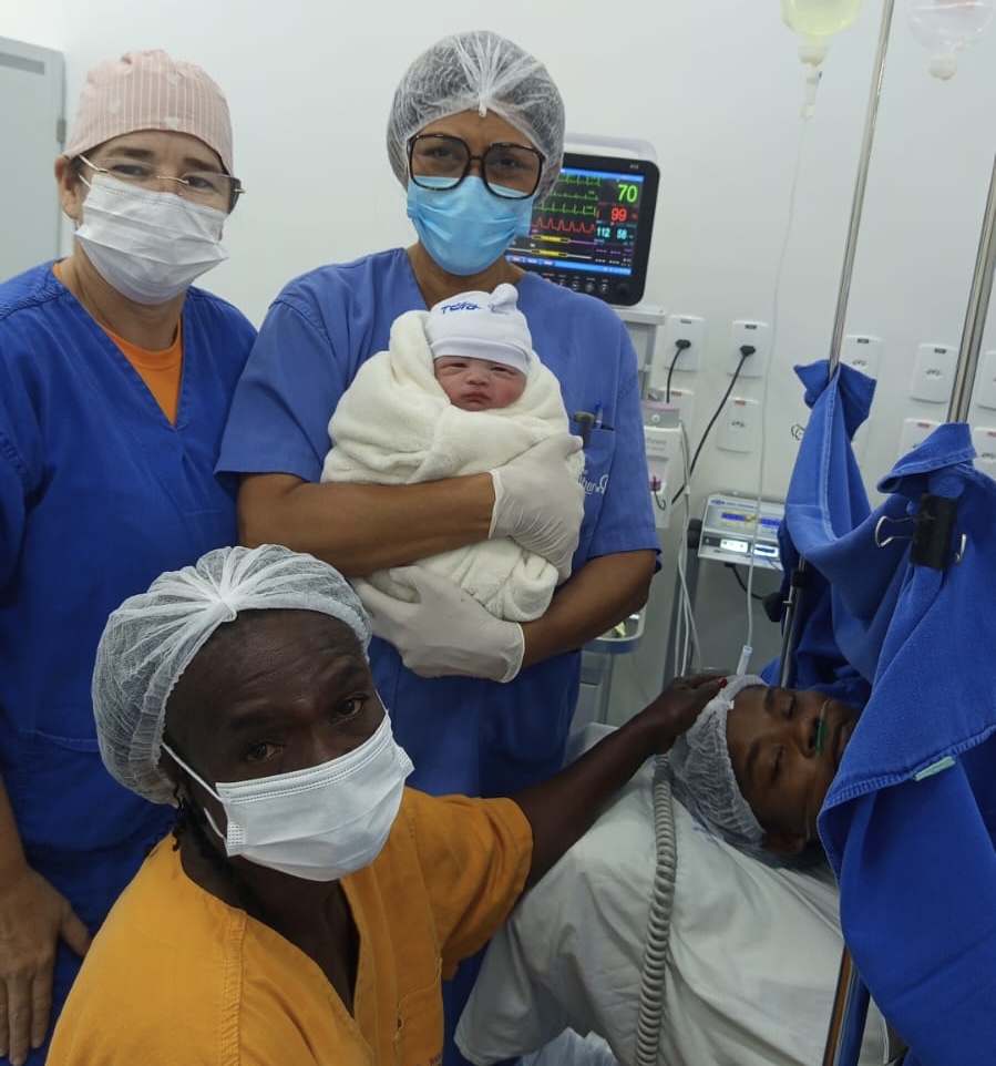 Nasce no Hospital da Mulher o primeiro bebê de 2026