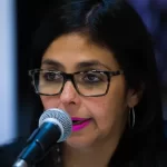 Delcy Rodríguez, sobre influência externa: ‘Já basta das ordens de Washington’