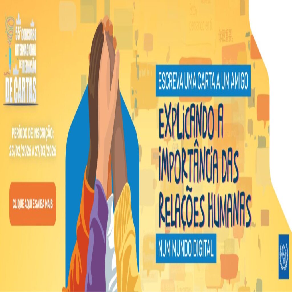 Estão abertas as inscrições para o 55º Concurso Internacional de Cartas