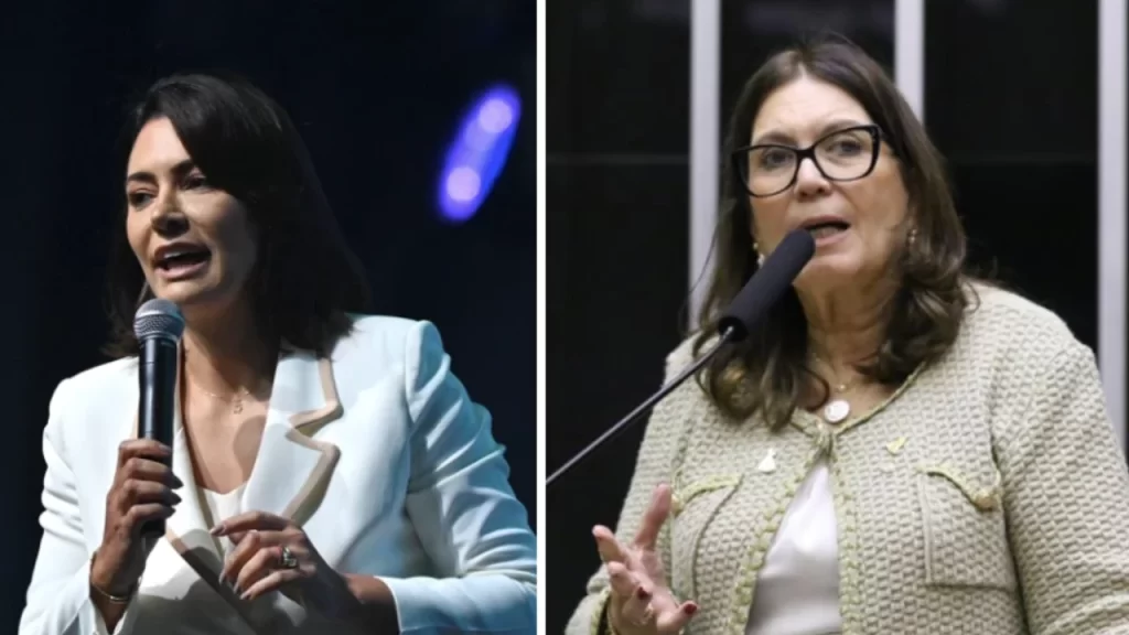 Bolsonaro escolhe Michelle e Bia Kicis ao Senado pelo DF