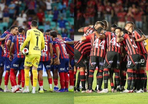 Sem jogar, confira a situação da dupla Ba-Vi no Brasileirão após quarta rodada