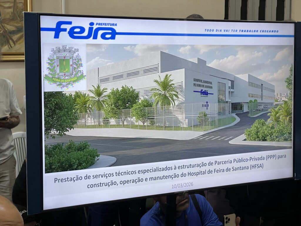 Prefeitura de Feira publica licitação da PPP para construção do Hospital Municipal