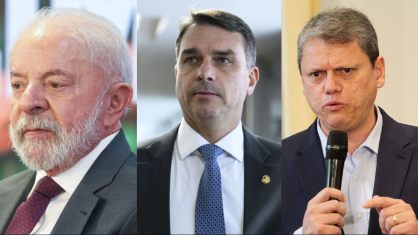 Lula tem empate com Flávio ou Tarcísio em nova pesquisa