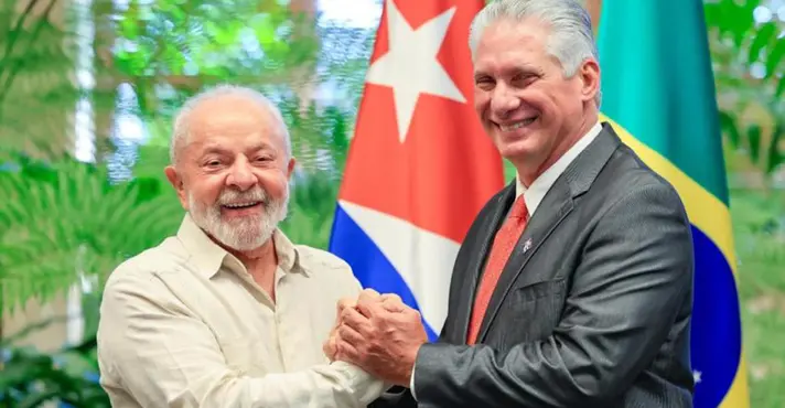Governo Lula vai enviar suprimentos à ditadura de Cuba