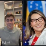 Vídeo de Janja tem 875 mil views; resposta de Nikolas, 21 milhões