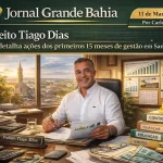 Prefeito Tiago Dias diz ter herdado finanças desorganizadas e detalha ações dos primeiros 15 meses de gestão em Santo Estêvão
