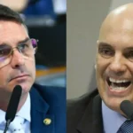 Moraes manda PF abrir inquérito contra Flávio por post sobre Lula