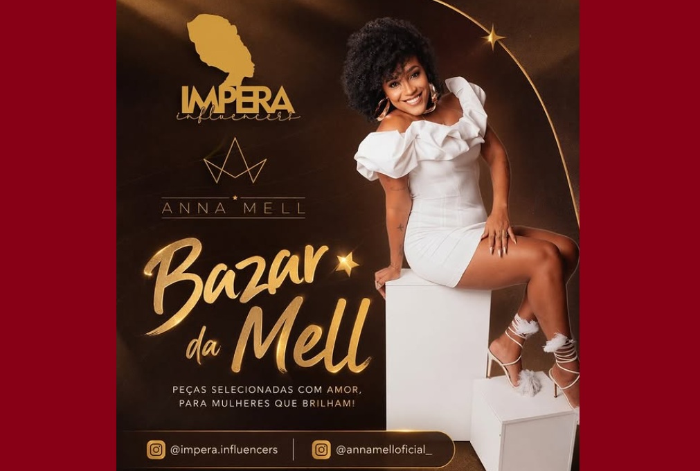 Bazar da Mell: Anna Mell promove ação beneficente em Candeal para ajudar comunidade rural