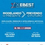 Ebest 2026 vai debater inteligência artificial e o futuro da Estatística em Salvador