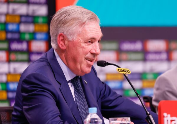 Ancelotti está perto de renovar com a Seleção Brasileira, afirma presidente da CBF