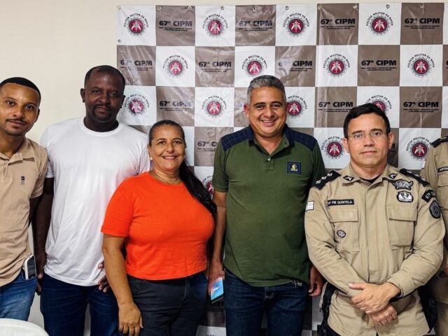 Jurandy Carvalho discute segurança para a Festa do Vaqueiro de Ipuaçu