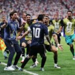 Argentina desafia veto da FIFA com faixa sobre Malvinas após vaga na final