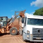 Fiscalização ambiental apreende caçambas e retroescavadeira durante ação na Lagoa Salgada