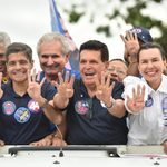 ACM Neto reúne milhares de apoiadores em carreata da mudança em Eunápolis