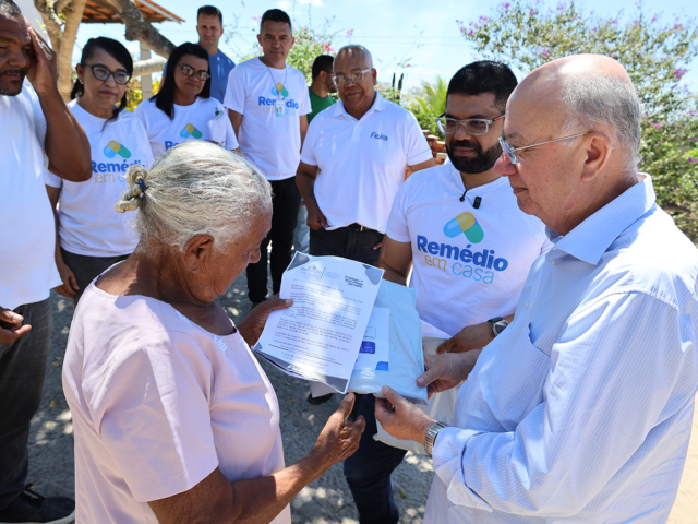 Remédio em Casa continua avançando e já é realidade no distrito de Maria Quitéria